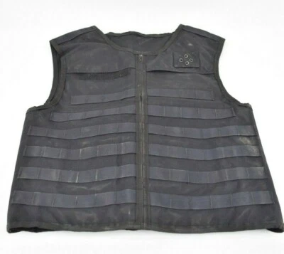 Survival Armor OC/AS Carrier Vest Black Police Size Medium M +2 - Image 1 of 4