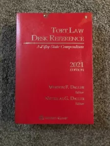Tort Law Desk Reference: A Fifty-State Compendium 2021 Edition, Daller - Picture 1 of 7