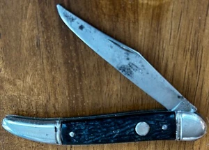 Providence, RI. Prov. Cutlery. Powderhorn style knife. Circa 1940’s. Nice cond. - Picture 1 of 3