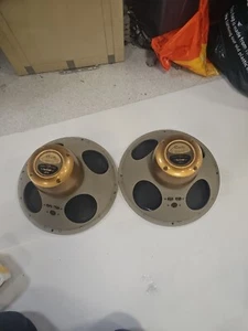 Coppia di unità di azionamento Tannoy Monitor 12" Gold LSU/HF/12/8 - Funzionanti ma danneggiati. - Foto 1 di 24