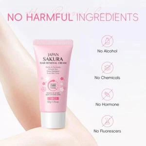Sakura Hair Removal Cream Intimate Areas Epilator Cream Hair Remover K9G1 - Picture 1 of 12