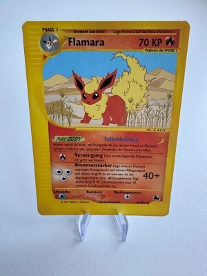 Flamara 8/144 Skyridge Pokemon TCG Karte deutsch 2003 nearmint - Bild 1 von 2