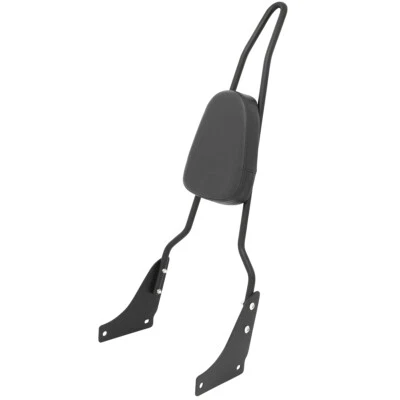 For Honda Shadow 1100 SABRE ACE VT1100 95-05 Sissy Bar Backrest Soft Pad Black - Image 1 of 4
