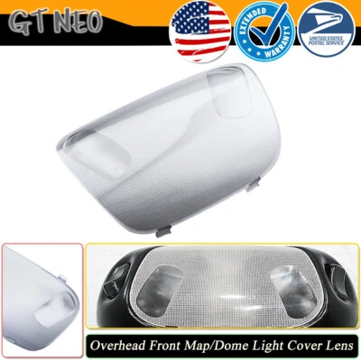 1PC Overhead Interior Dome Map Light Lamp Clear Cover For Ford F4DZ-13783-A - Image 1 of 4
