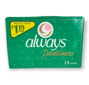 Protezioni collant vintage Always Plus 1982 P&G 24 pubblicità Prop - Foto 1 di 4