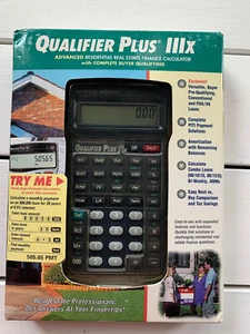 Calculated Industrie 3415 Qualifier Plus IIIx Adv Real Estate Finance Calculator - Picture 1 of 7