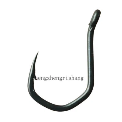 50/100 PIEZAS Acero Alto Carbono Revestimiento PTFE Carpa Gancho de Pesca Cabeza de Plantilla Ganchos de Carpa Foto 1 de 4