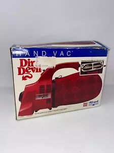 Vac manuale Dirt Devil vintage modello 103 con scatola - Royal Appliance 1990 - testato - Foto 1 di 11