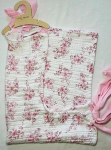 LAURA ASHLEY KOCHSCHÜRZE GEBLÜMT WEICH WILDBLUMEN ONE SIZE 36 X 27 BAUMWOLLE NEU MIT ETIKETT - Bild 1 von 2