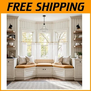 Beige Bauernhaus Cafe Vorhänge - Pinch Plissee Küche Vorhänge - Bild 1 von 11