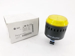 New Allen Bradley 855PC-B24LE822 Ser. A Panel Mount Sounder LED Yellow 24VAC/DC - Picture 1 of 6