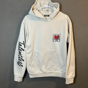 Keith Haring Talentless Hoodie Adult M Beige Lined Hood - Bild 1 von 13