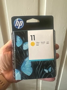 New Genuine HP 11 Yellow Printhead C4813A -brand new unopened box - Afbeelding 1 van 3