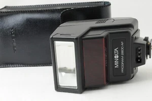 [Exc+3] Minolta Program 2800 AF Camera Flashgun Flash Unit Frorm Japan 1 - Picture 1 of 11
