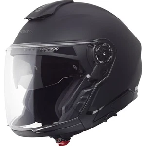 Motorrad Helm 65 (XXXL) - Schuberth J2 Solid Jethelm - schwarz matt - Bild 1 von 8