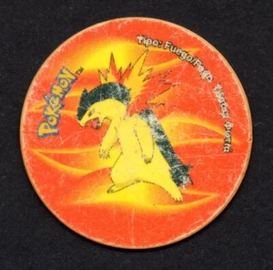 #157 TYPHLOSION ERROR NOMBRE Nº190 POKEMON TAZOS 3 COLECCION 2001 MATUTANO TASTY - Bild 1 von 2
