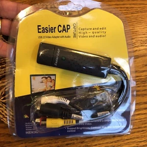 NEW! Easy CAP USB 2.0 Video Adapter with Audio Capture and Edit - Picture 1 of 5