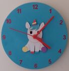 Children&#39;s Unicorn Wallclock **REDUCED TO CLEAR**