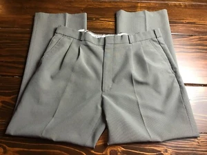 Haband Pants, Men's Size 38x29, Tan Black, Executive Division, Dress Pants - Picture 1 of 5