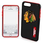 FOCO NHL Chicago Blackhawks Hybrid Case For iPhone 8+, 7+, 6S+, 6+ (5.5