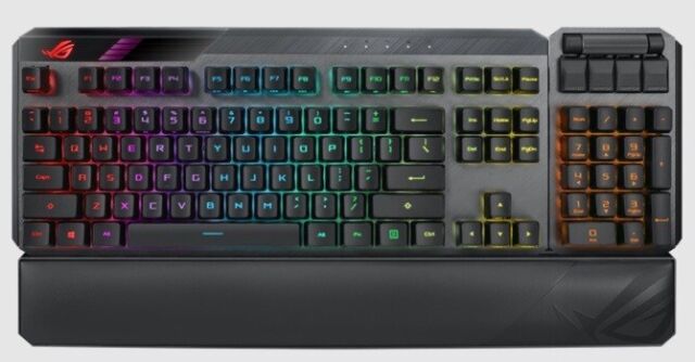 ROG Claymore RGB Gaming Keyboard with GIFs