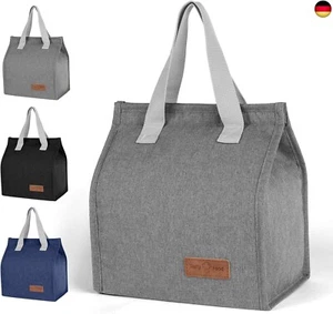 Vicloon Lunch Bag,Klein Lunchtasche, Faltbare Isoliertasche, Thermotasche mit - Bild 1 von 8