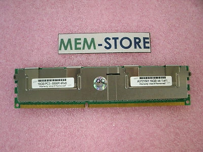 A3721501 16GB PC3-8500R 1066MHz 4R Memory Dell PowerEdge R815 T610 T710 - Image 1 of 2