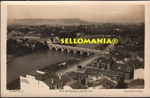 POSTAL AÑOS 1935 - 1940 PALENCIA VISTA DEL CARRION Y PUENTES M. ARRIBAS TCP00050 - Imagen 1 de 2