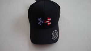 Under Armour Freedom Blitzing  1362236 001 man black hat size L/XL  Brand New
