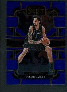 2023-24 Dereck Lively II Panini Select Blue RC - Picture 1 of 2