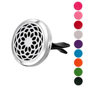 Sunflower Aromatherapy Car Air Freshener Essential Oil Car Vent Diffuser VD - Picture 1 of 6