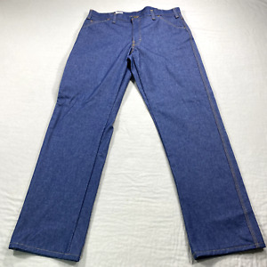 NEW Workrite FR Jeans Mens 38x36 Blue HRC2 Work Relaxed Fit Flame Resistant Pant
