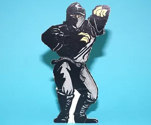 KARATE KID ORIGINAL SPARE PART ATTACK ALLEY CARDBOARD NINJA 1986 REMCO - Bild 1 von 1