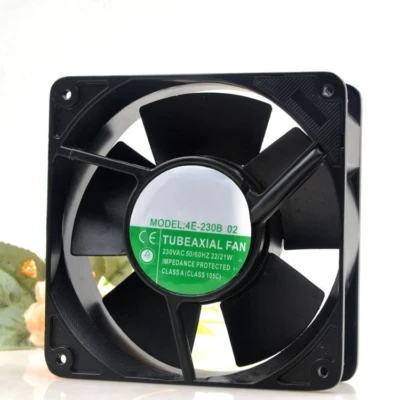For Bi-Sonic 4E-230B 02 All-metal high-temperature fan 230VAC22/21W 120*120*38MM - image 1 of 3