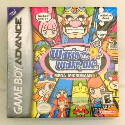 WARIOWARE INC: MEGA MICROJUEGOS - Nintendo Gameboy Advance GBA - COMO NUEVO Foto 1 de 4
