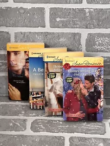 Harlequin Count On A Cop Series Lot Of 4 Paperbacks 3 Books Have Larger Print - Picture 1 of 9