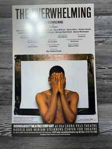 THE OVERWHELMING, ROUND ABOUT THEATRE COMPANY, BROADWAY WINDOW CARD/POSTER - Picture 1 of 9