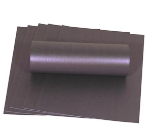10 SHEETS GLAZE VOILET PEARLESCENT SHIMMER A4 CARD SINGLE SIDED 300GSM - Picture 1 of 1