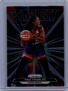 2022 Panini Prizm WNBA #4 Tina Charles Fearless - Picture 1 of 2
