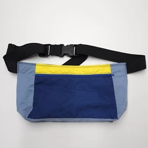 Upcycle It Now California Fanny Pack Blue Lightweight 6x13  - Picture 1 of 8