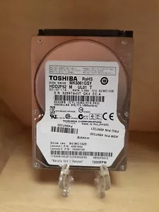 Toshiba MK5061GSY HDD2F52 500 GB 7200 RPM 2,5" disco rigido 45n7053 16200100 - Foto 1 di 3