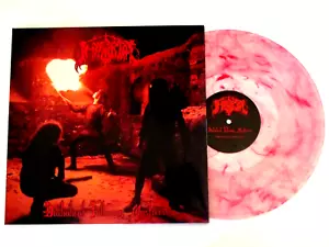 IMMORTAL DIABOLICAL FULLMOON MYSTICISM LP CLEAR RED SMOKE VINYL - Picture 1 of 3