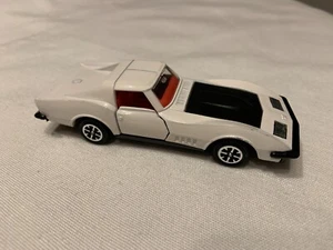 Dinky Toys Chevy Corvette White 1960s Meccano LTD Vintage England Nice Diecast - Picture 1 of 7