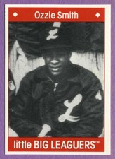 Ozzie Smith St. Louis Cardinals 1990 Little Big Leaguers Book Insert Card (No #)