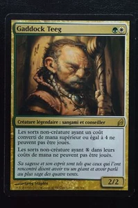 Magic The Gathering MTG GADDOCK TEEG FRENCH Lorwyn LP Lightly Played - Picture 1 of 2