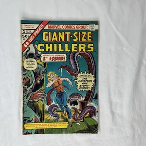 Giant Size Chillers 1st Issue Marvel Comic Book Vol. 1, #1, February 1975, vtge. - Picture 1 of 14