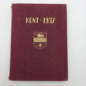 Kent School 1937 Yearbook Connecticut Private High School Boarding School Elite - Picture 1 of 24