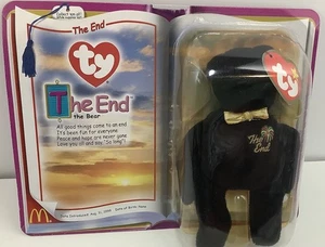 NUEVO Ty Beanie Baby The End The Bear 1999 Y2k Millennium - Imagen 1 de 2