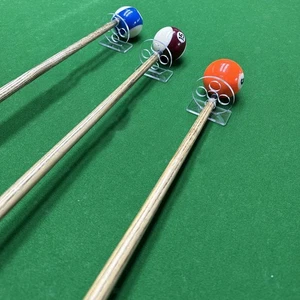 Transparent Billiard Training Aid, Acrylic Pool Cue Hitting Practice Tool - Picture 1 of 5