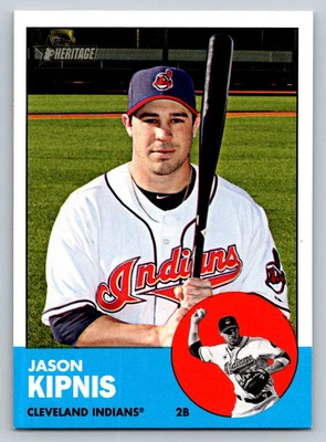 2012 Topps Heritage #36 Jason Kipnis Cleveland Indians - Image 1 of 2